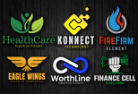 I will do professional, unique and modern business logo design 6 - kwork.com