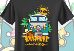 I will do outdoor adventure hiking camping california t shirt design 8 - kwork.com