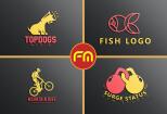 I will do minimalist modern versatile luxury business logo design 10 - kwork.com