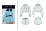 I will design clothing apparel technical flats sketch tech packs 7 - kwork.com
