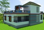 I Will Create House Exterior Design by SketchUp 16 - kwork.com