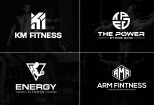 I will design gym, fitness, fashion and clothing brand logo in 12 hour 6 - kwork.com