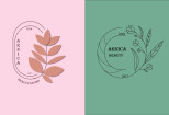 I will design feminine and botanical boho logo for you 9 - kwork.com