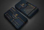 I will do eye catching minimal luxury business card design 10 - kwork.com