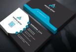I will do outstanding business card design for you with print ready 16 - kwork.com