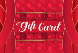 I will design eye catchy gift cards and gift vouchers for you 12 - kwork.com