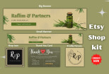 Designing elegant etsy banner, cover, logo and branding kit in 24 hrs 11 - kwork.com