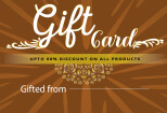 I will design eye catchy gift cards and gift vouchers for you 13 - kwork.com