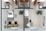 Create 3D floor plan 7 - kwork.com