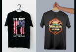 I will create modern typography retro vintage t shirt logo design 10 - kwork.com