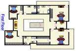 I will design 2d drawings for floor plans and house plans in AutoCAD 8 - kwork.com