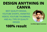 I will design logos in canva 10 - kwork.com