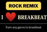 Breakbeat remix of rock song 3 - kwork.com