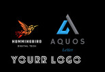 Unique minimalist modern professional business luxury logo design 9 - kwork.com