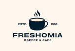 I will do coffee shop cafe logo design 9 - kwork.com