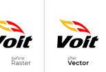 I will vector trace, redraw, recolor your logo,image, sketch to vector 8 - kwork.com