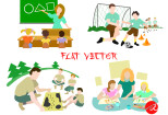 Flat-Illustration 7 - kwork.com