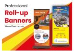 I will design roll-up, retractable, banner, backdrop, stand banner 14 - kwork.com
