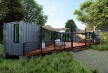 Shipping container home houses, shops, restaurants, offices, apartment 10 - kwork.com