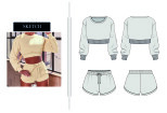 I will design clothing apparel technical flats sketch tech packs 9 - kwork.com