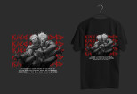 Design anime streetwear for t shirt and hoodie 9 - kwork.com