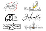 Design a minimal signature logo with a creative branding kit 11 - kwork.com