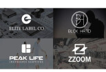 Do 2 professional modern minimalist business logo design 14 - kwork.com