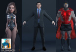 I will create a 3d character model for games or projects 15 - kwork.com