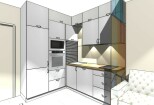 Design a kitchen project in the Pro100 program 10 - kwork.com
