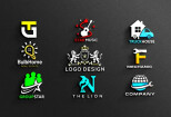 I will create professional modern minimalist business logo design 8 - kwork.com