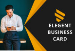 I will design an elegant and stylish business card 10 - kwork.com