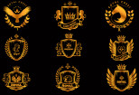 I will design luxury royal family or heraldic crest logo 9 - kwork.com