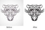 I will vector tracing, cleanup, redraw logo, image 8 - kwork.com