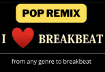 Breakbeat remix of rock song 4 - kwork.com