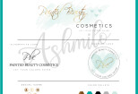 I will do watercolor eyelash, cosmetics beauty, hair, nails salon logo 9 - kwork.com