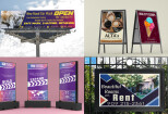 Design yard signs, billboards, banners, sandwich boards, or roll-ups 9 - kwork.com