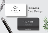 Provide professional luxury business card design services 6 - kwork.com