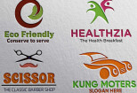 I will create business Logo Design 3d logo design minimalist logo 9 - kwork.com