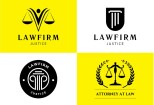 I will do Logo Law firms, Lawyer, Advocate, Attorney, Legal, Judgment 11 - kwork.com