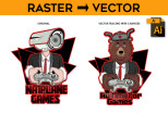 I will do vector tracing or recreate any image 8 - kwork.com