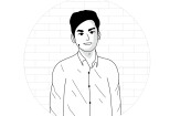 I will draw monochrome cartoon avatar for social media profile picture 10 - kwork.com