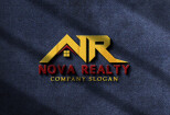 I will do modern minimalist real estate property business logo design 10 - kwork.com