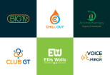 I will do creative modern minimalist unique business logo Design 9 - kwork.com