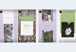 Languid Lavender Olivine - Instagram Pack - Feed+Stories Template +PSD 22 - kwork.com