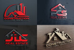 I will do brand new real estate, construction logo design 12 - kwork.com