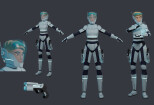 I will create 3d low poly character 9 - kwork.com