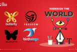 I will do custom, simple, minimalist, business, logo design 9 - kwork.com