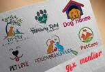 I will do design pet logo for dog cat shopily store animal 9 - kwork.com