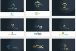 Flat minimalist professional 3D logo design 11 - kwork.com