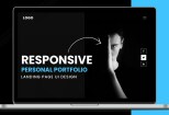 I will build responsive html landing pages or one page website 10 - kwork.com